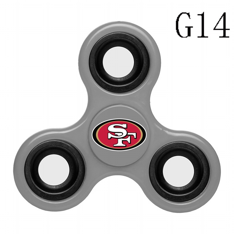 USA football 3 way fidget spinner-235